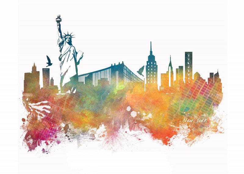 New York City Usa  Skyline City Art (4)