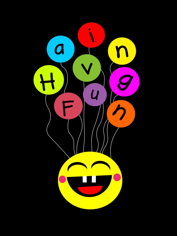 Having Fun laughing face