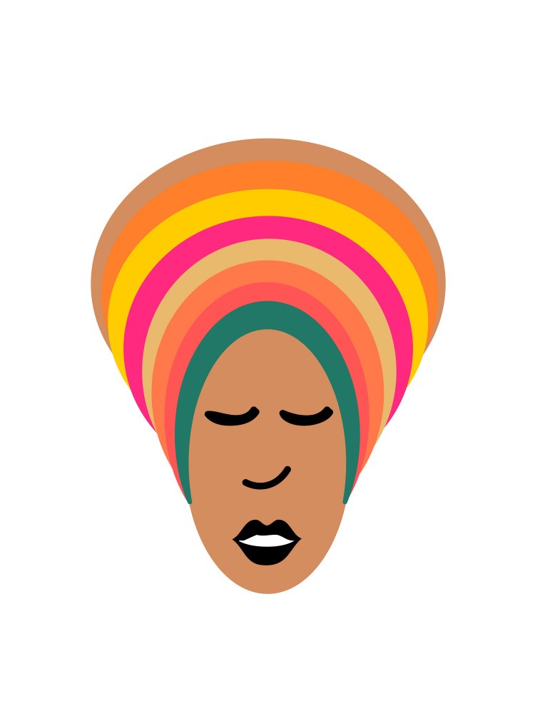 Afrikanische Frau