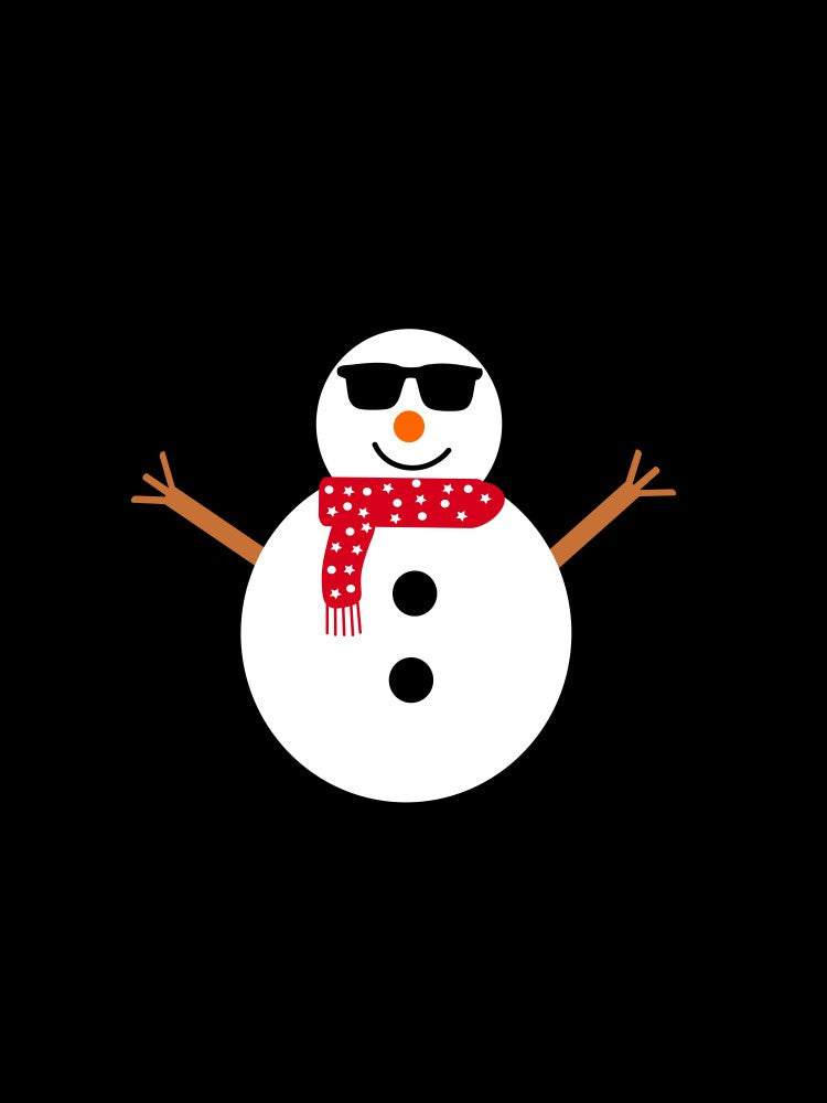 Funny Winter Snowman