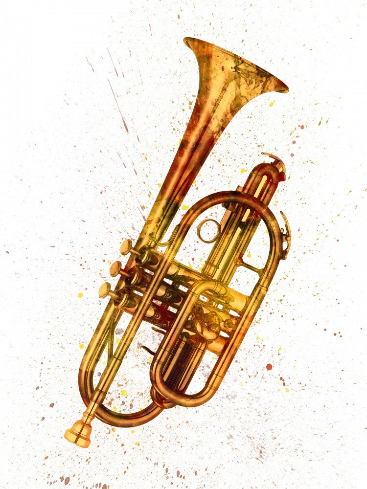 Cornet Abstract Watercolor