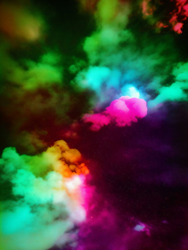 Cloudy with a chance of...colors!