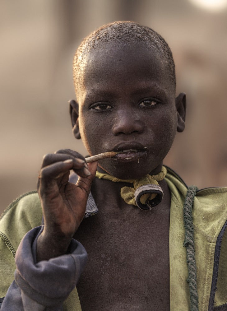 Mundari boy portrait, South Sudan