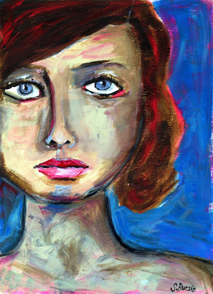 Blaue Augen