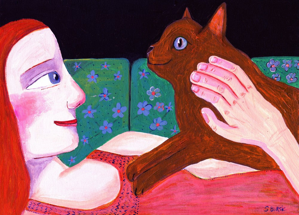 Cat Lover Red