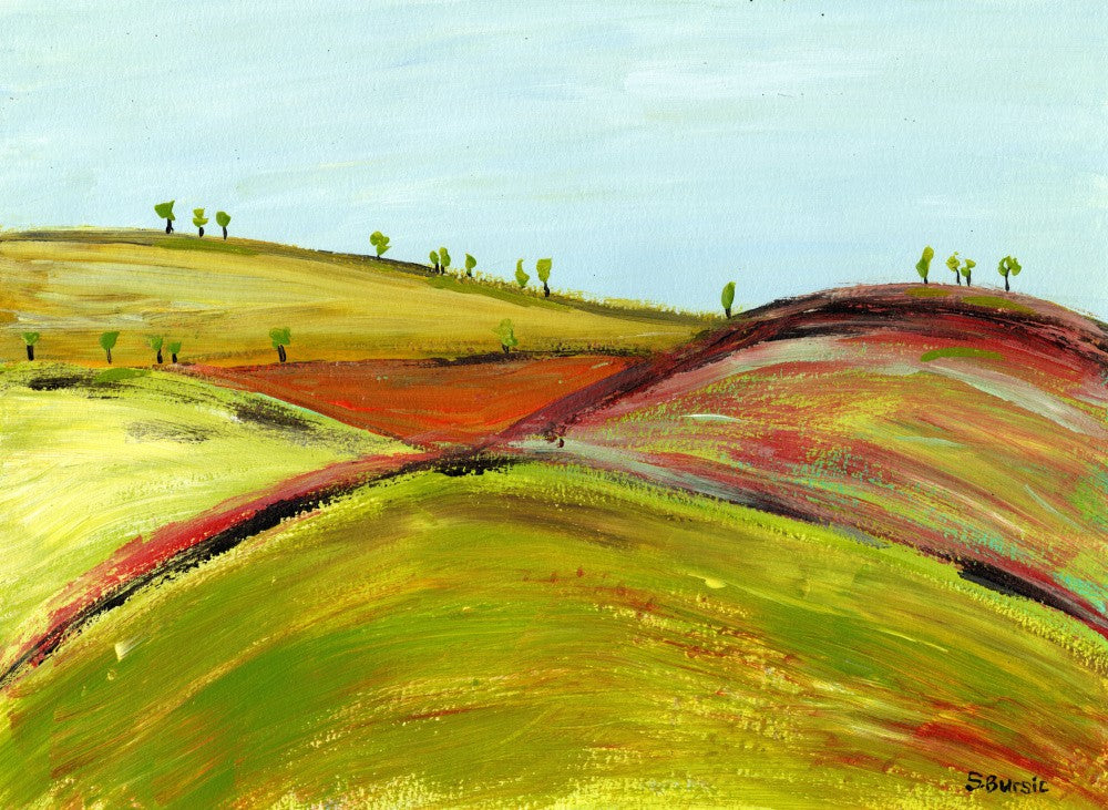 Paysage abstrait