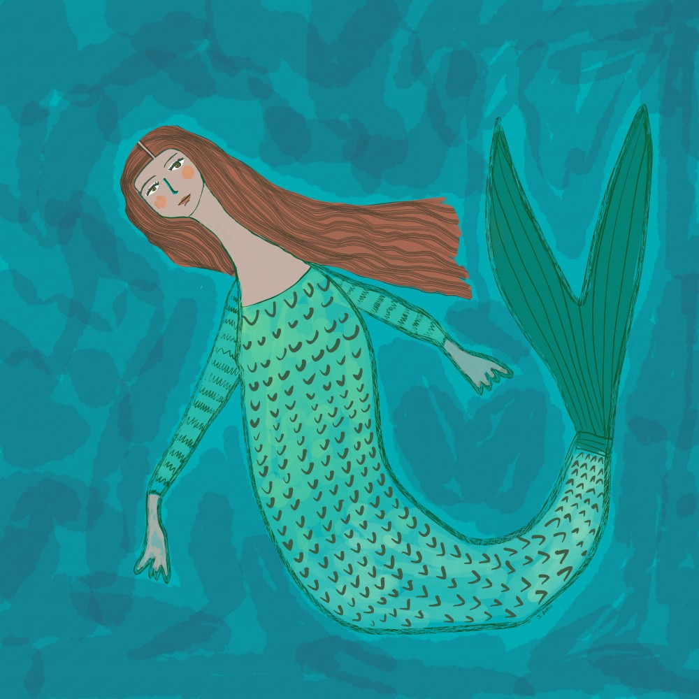 Mermaid BLUE