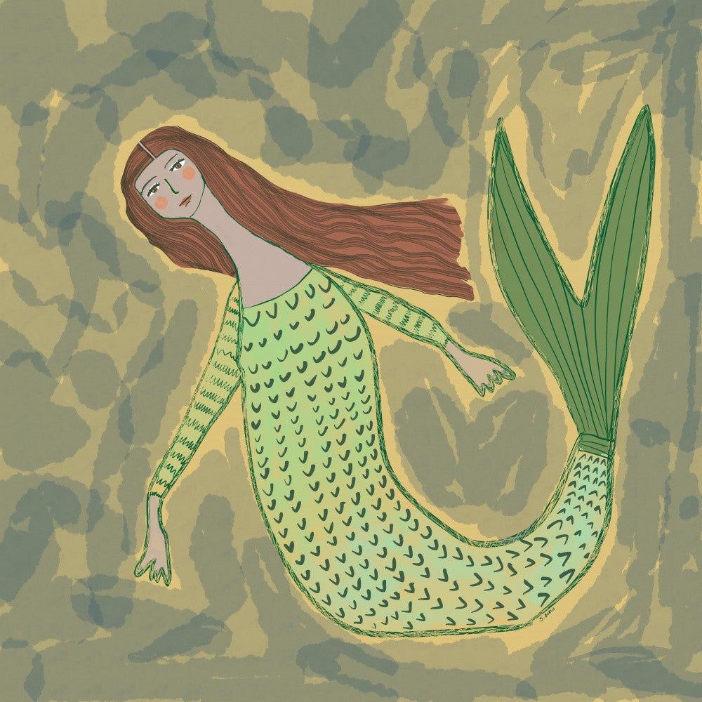 Mermaid green