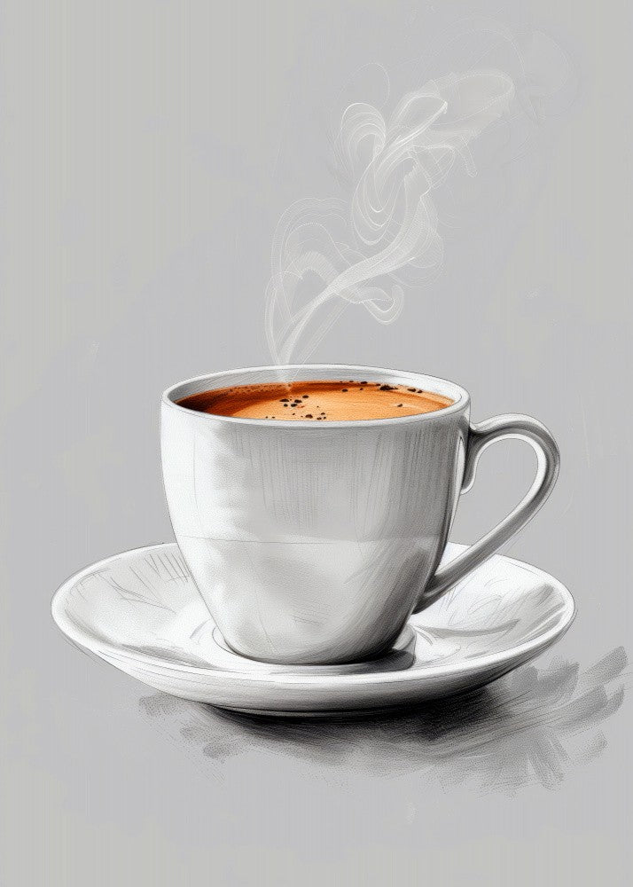I Love Coffee Food Illustration Art (6)