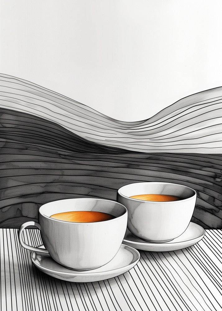 I Love Coffee Food Illustration Art (15)