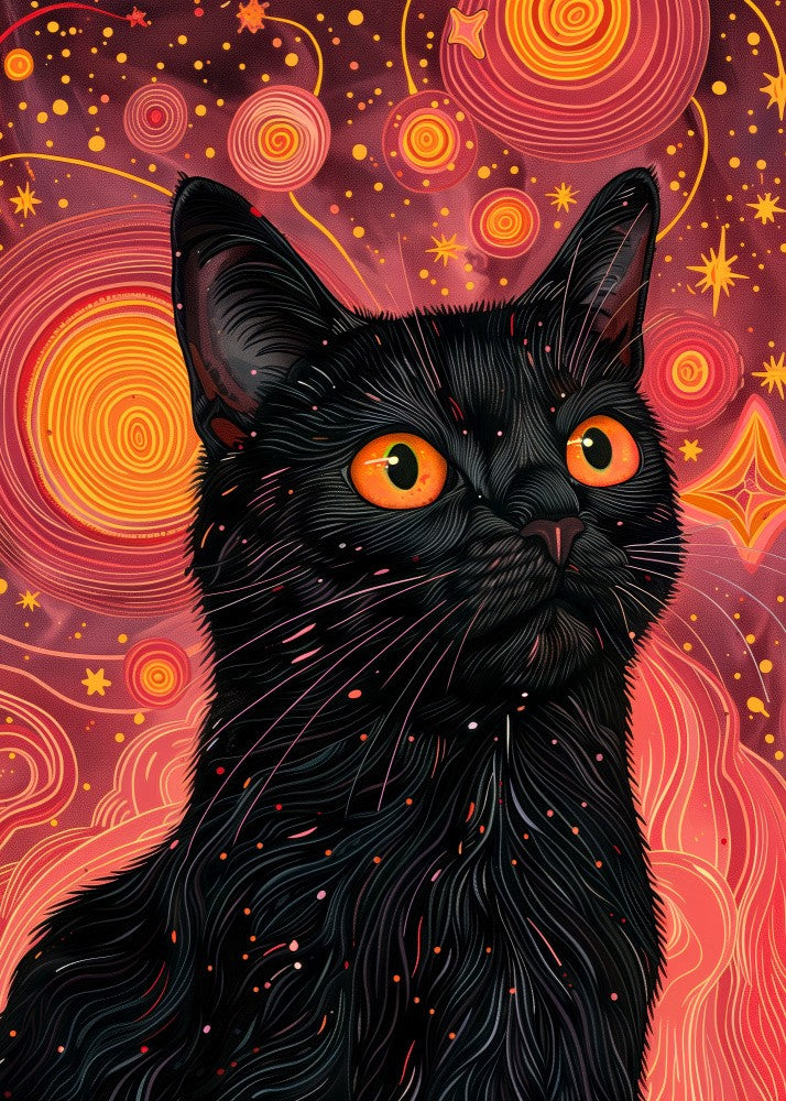 Candy Cat the Star Illustration (1)