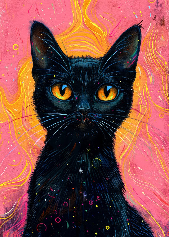 Candy Cat the Star Illustration (4)