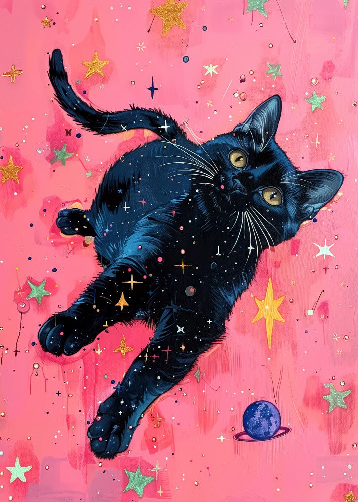 Candy Cat the Star Illustration (6)