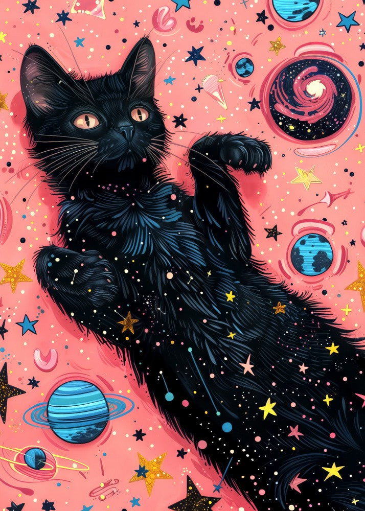 Candy Cat the Star Illustration (7)