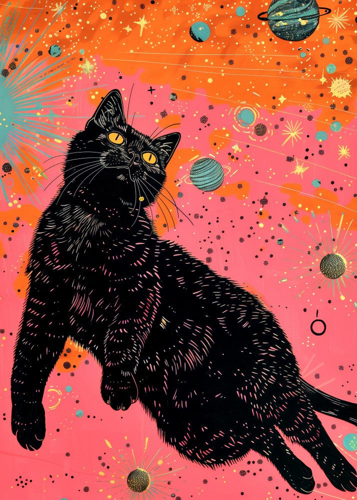 Candy Cat the Star Illustration (10)