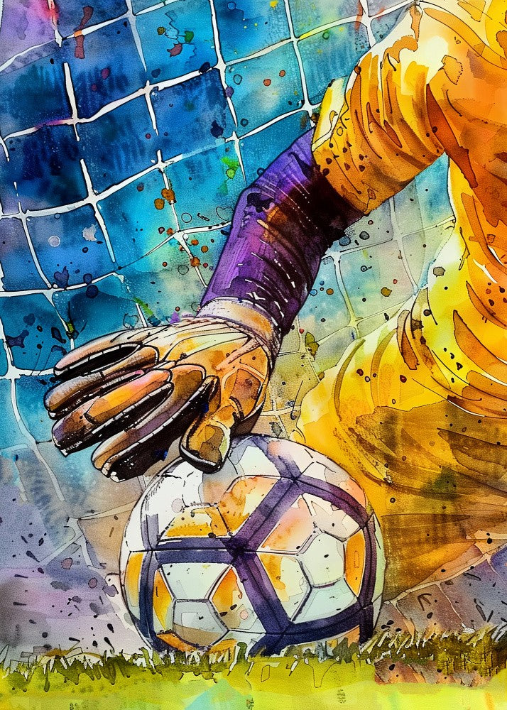 Sport Watercolor Football Player (9)
