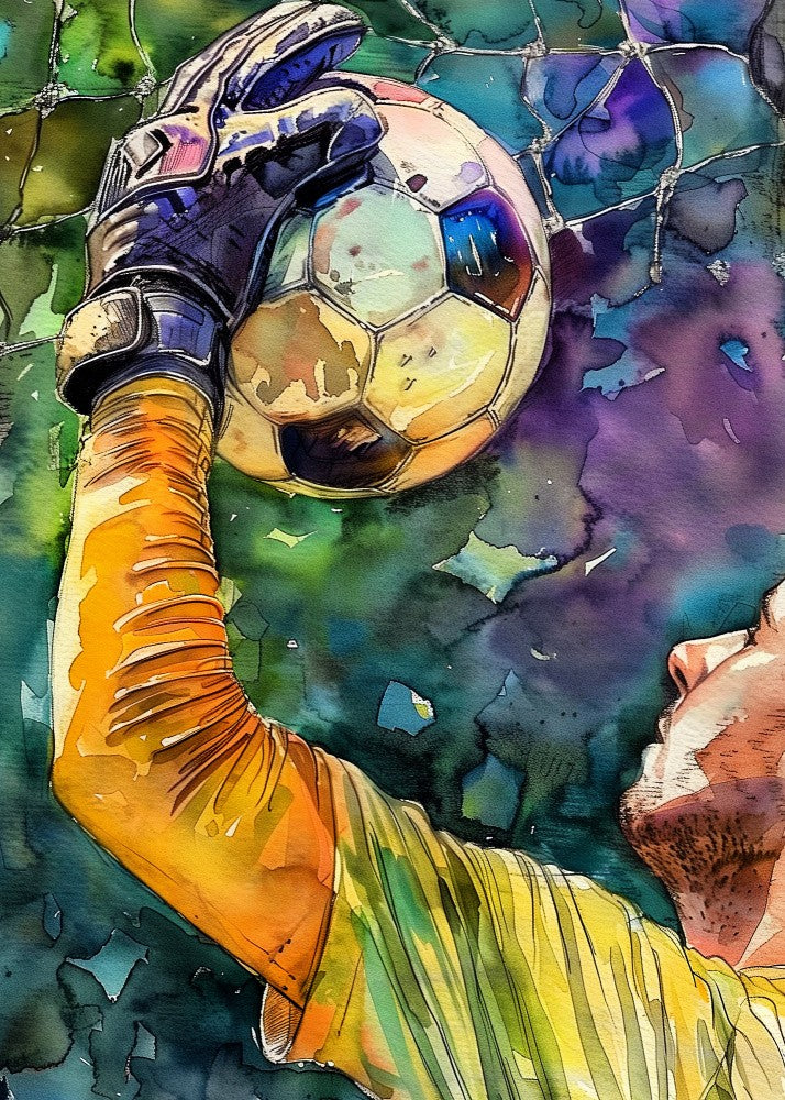 Sport Watercolor Football Player (12)