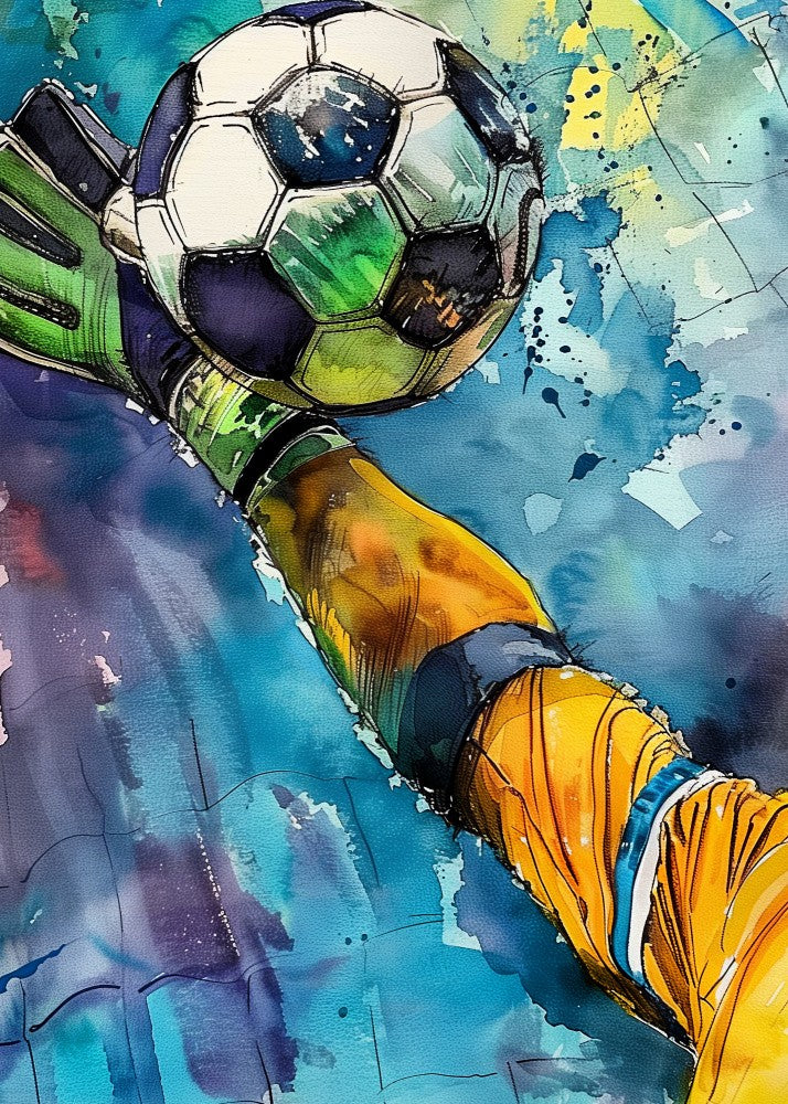Sport Watercolor Football Player (13)