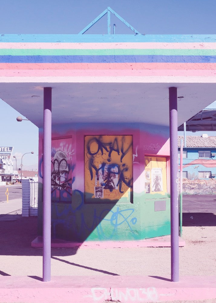 Pink Gas Station Las Vegas