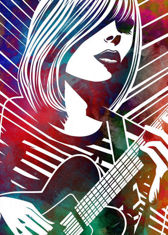 Music Girl Guitarist