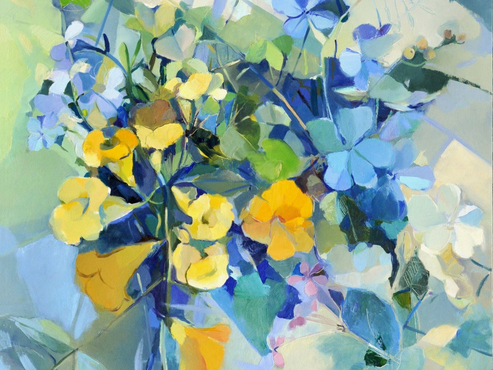 Wellow Oil Canvas  100 100  2011