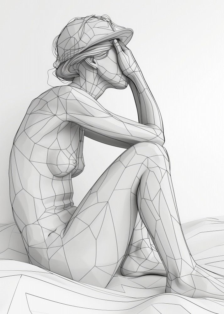 Lines Art Woman 6