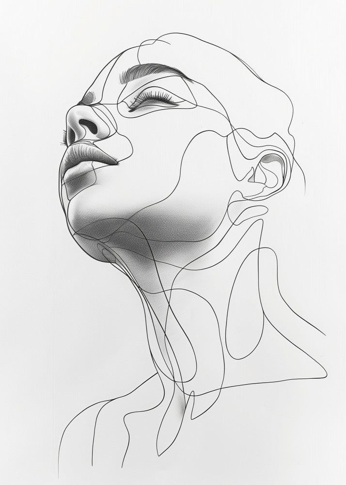 Lines Art Woman 7