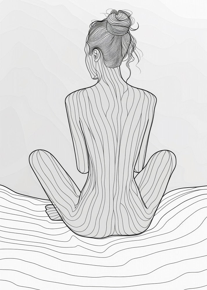 Lines Art Woman 13