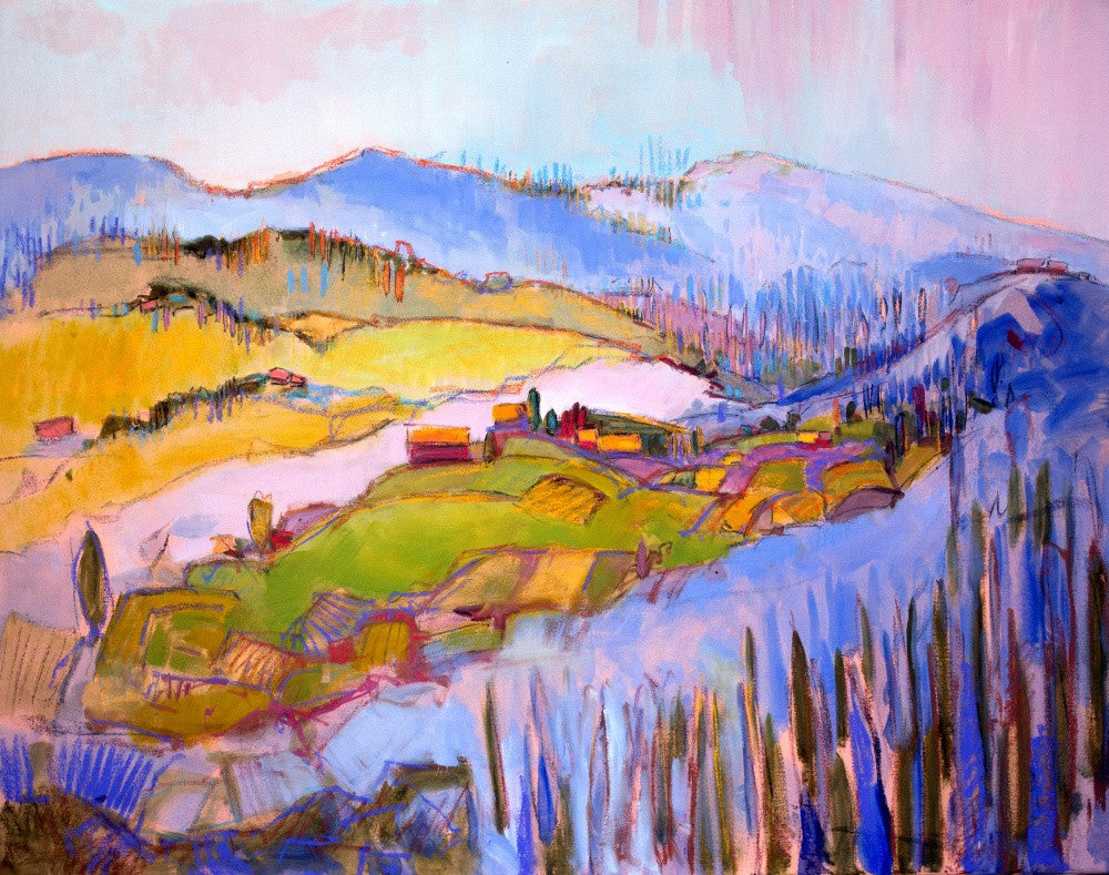 Colorful Hillscape
