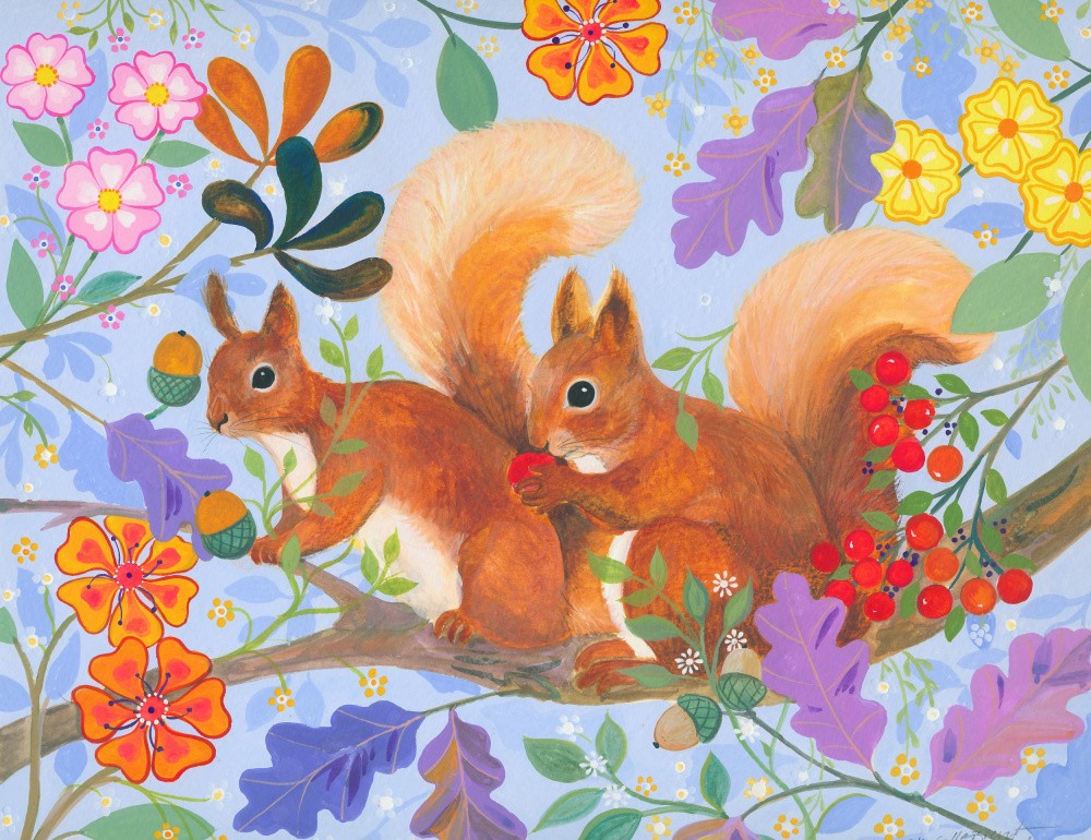 Joyful Squirrels