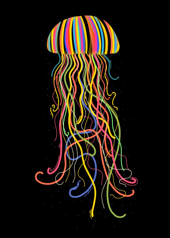 Rainbow Jellyfish