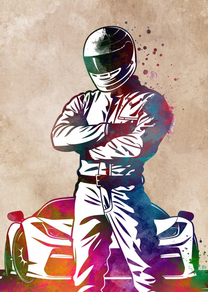 Sport Racing Car art