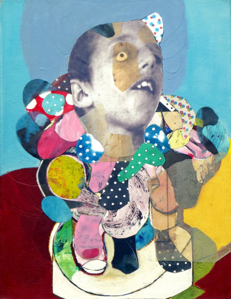 child with dots