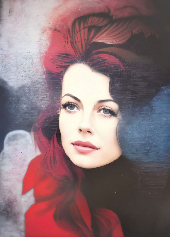 Mix Media Abstract Portrait