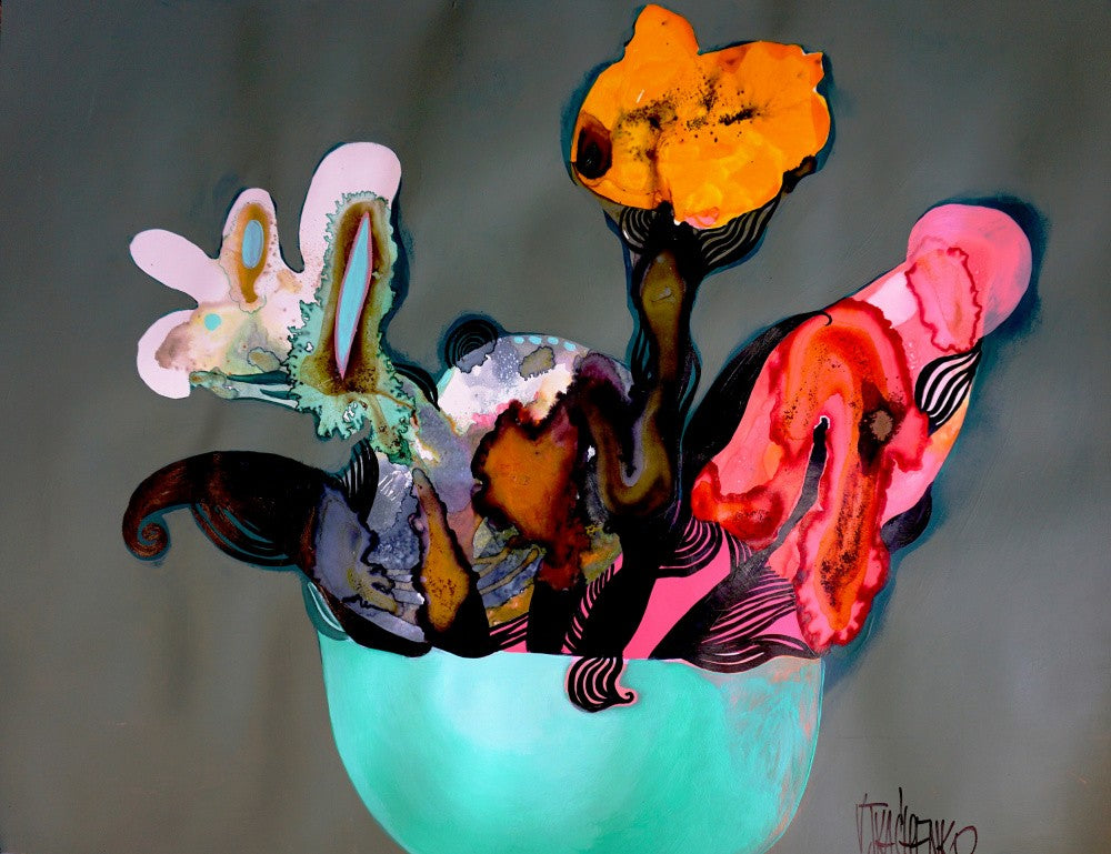 Green Vase