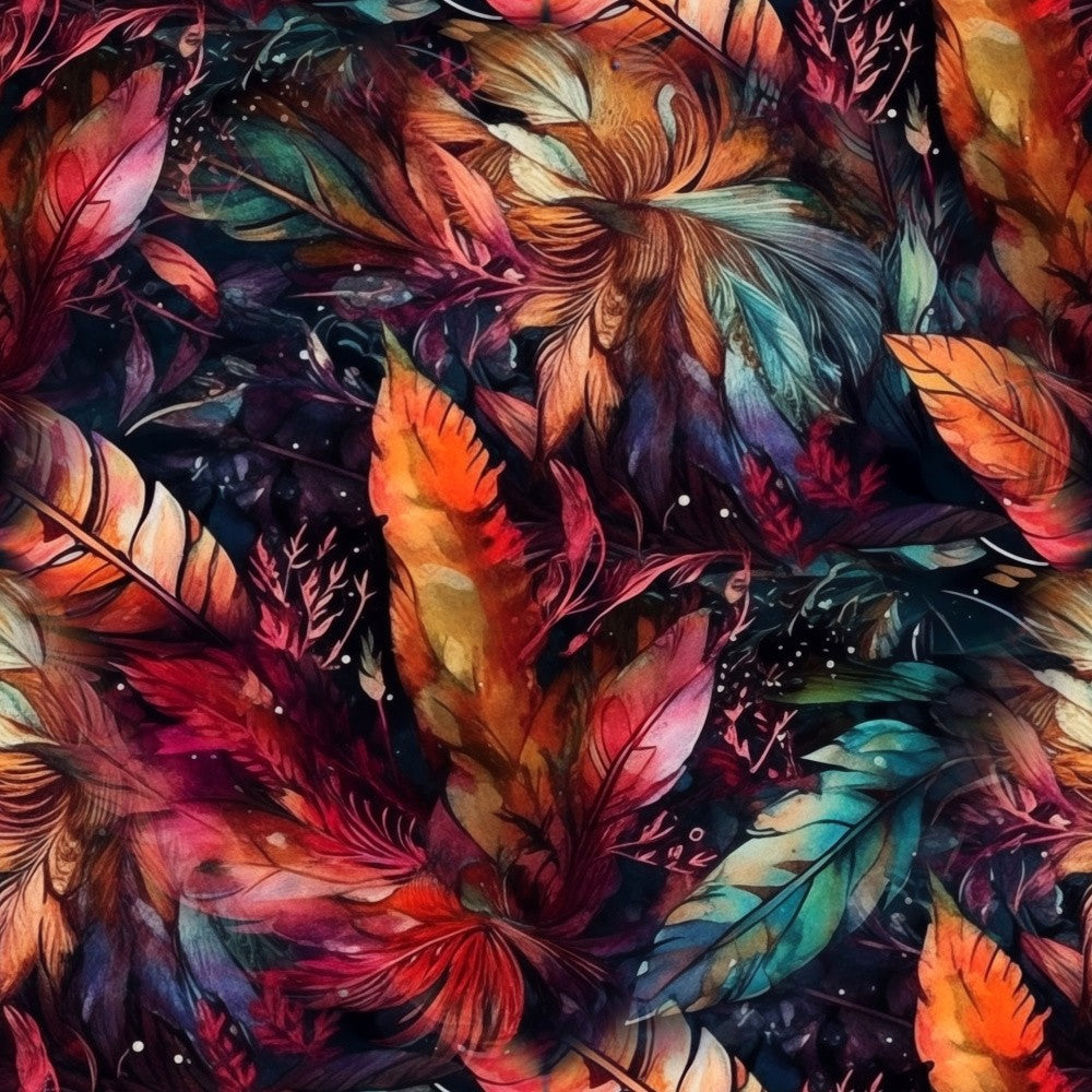 Watercolor Feathers 10