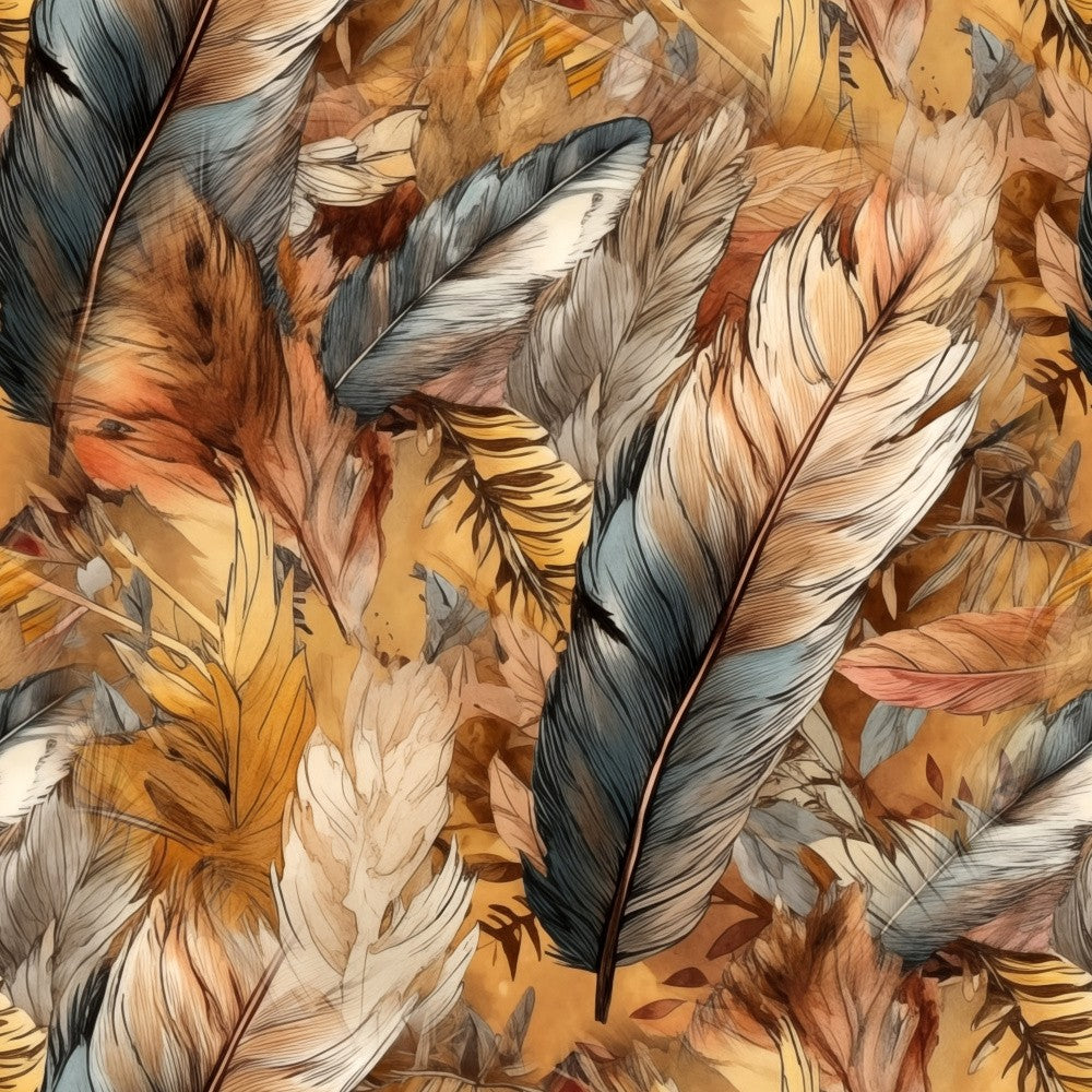 Watercolor Feathers 18