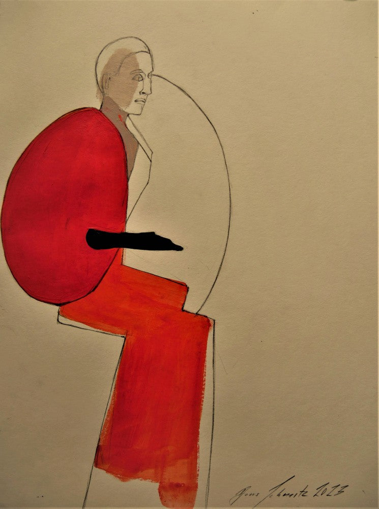 Woman In Red