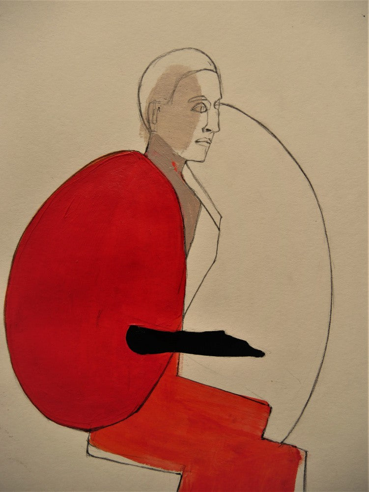Woman In Red