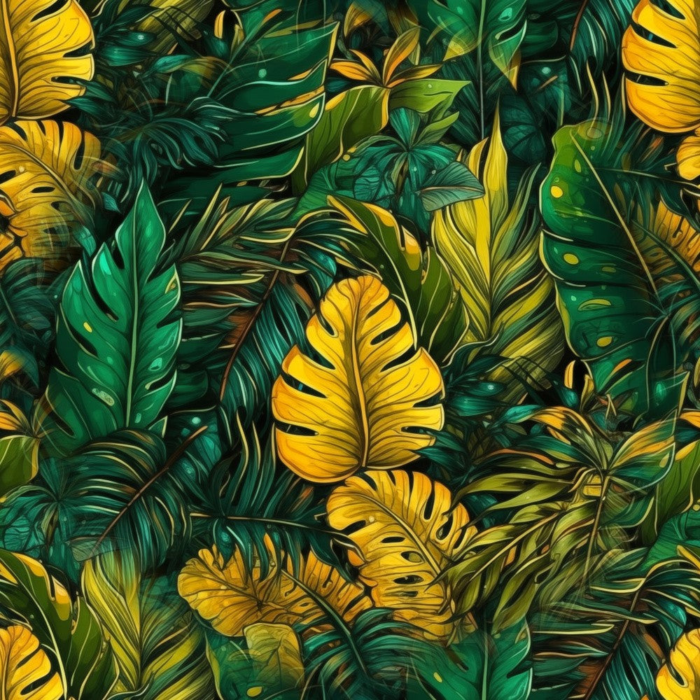 Botany Leaves Pattern 3