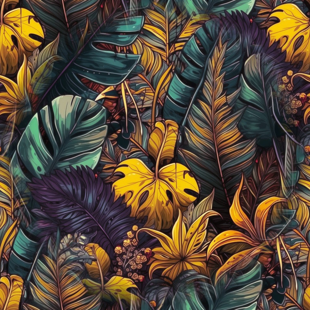 Botany Leaves Pattern 4