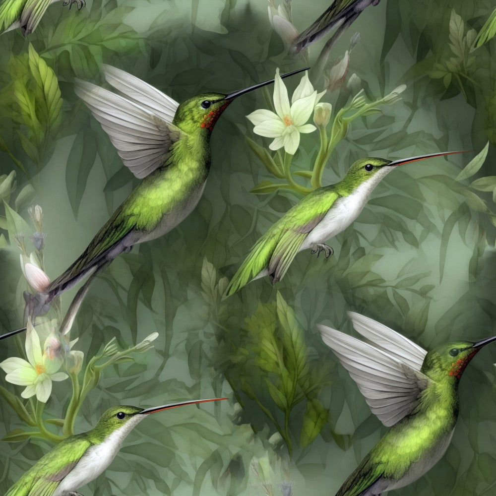 Watercolor Botany and Birdss Art 1