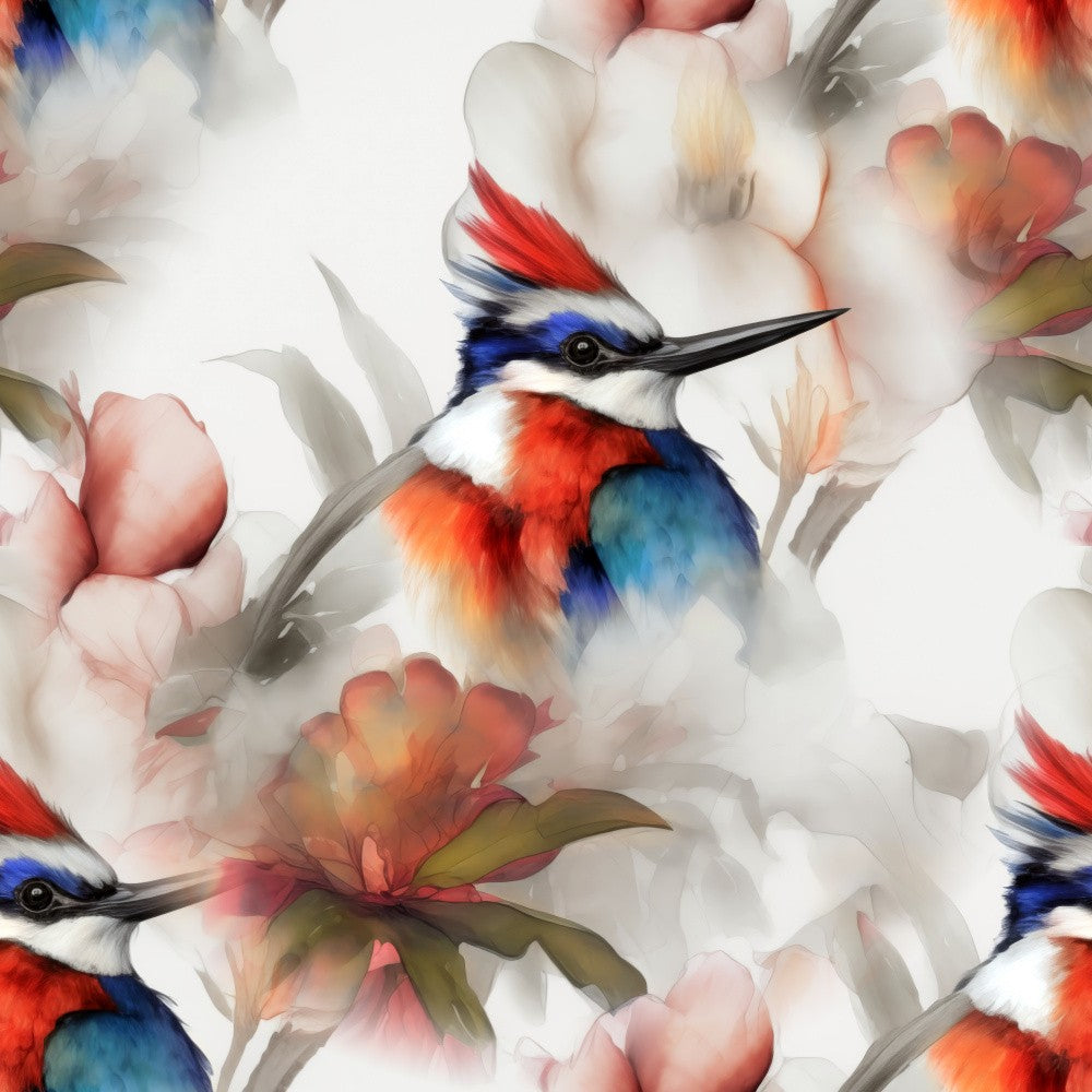 Watercolor Botany and Birdss Art 2