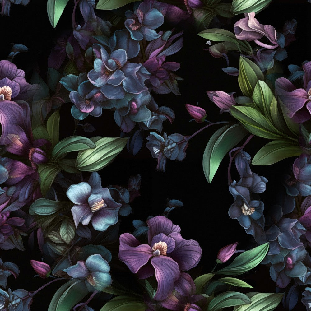 Watercolor Botany Floral Art 1