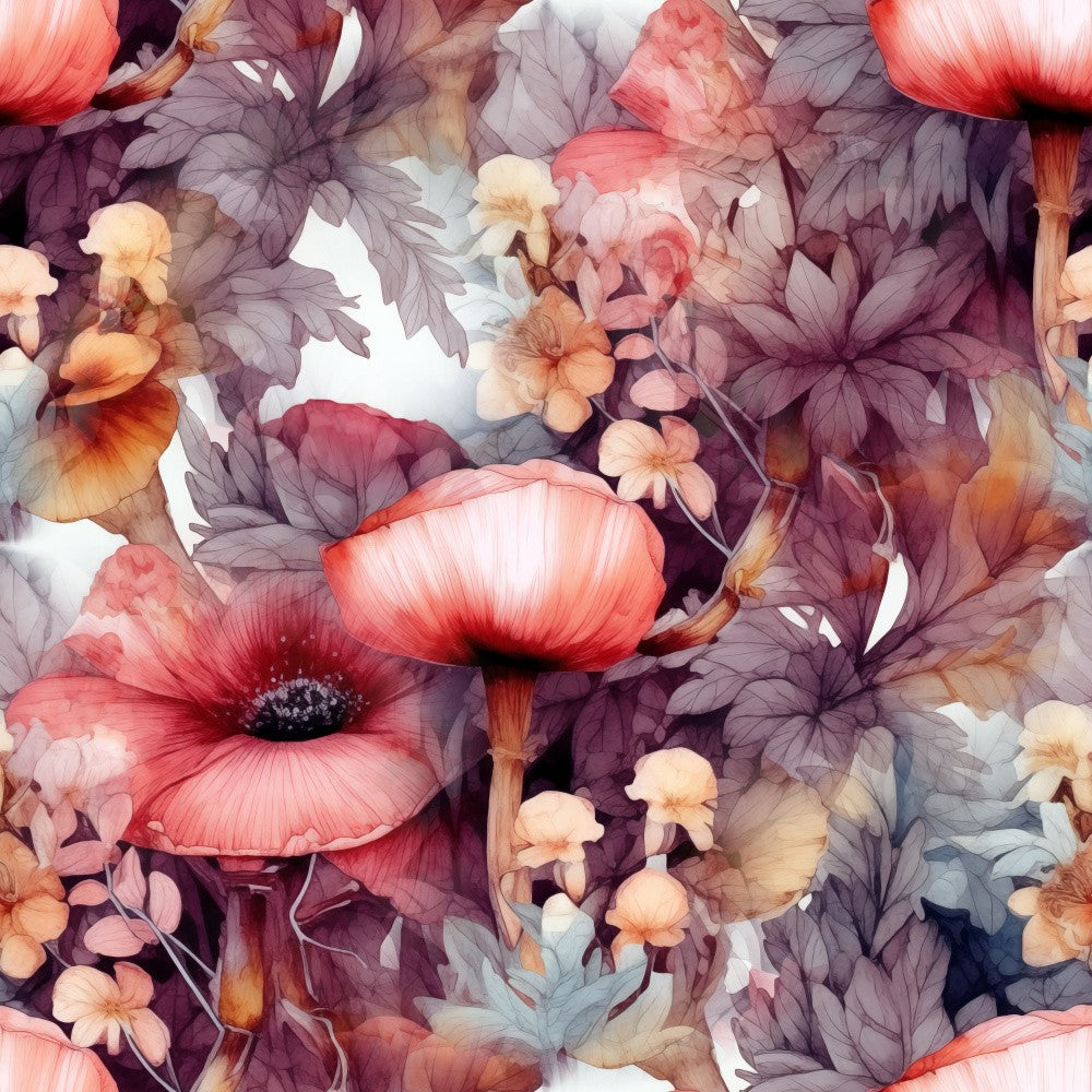 Watercolor Botany Floral Art 11