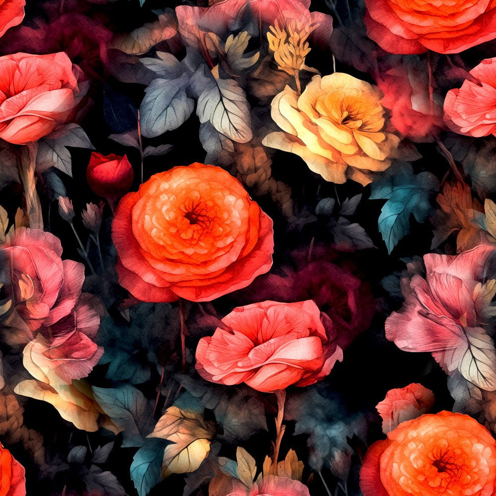 Watercolor Botany Floral Art 14