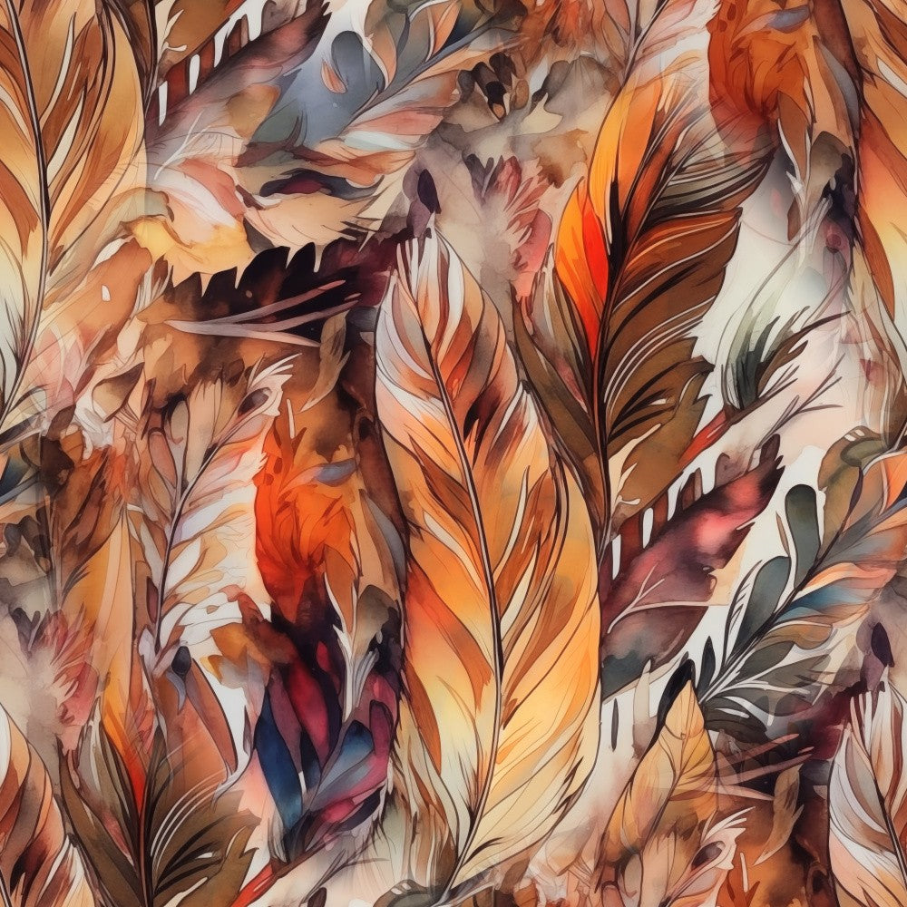 Watercolor Feathers 26