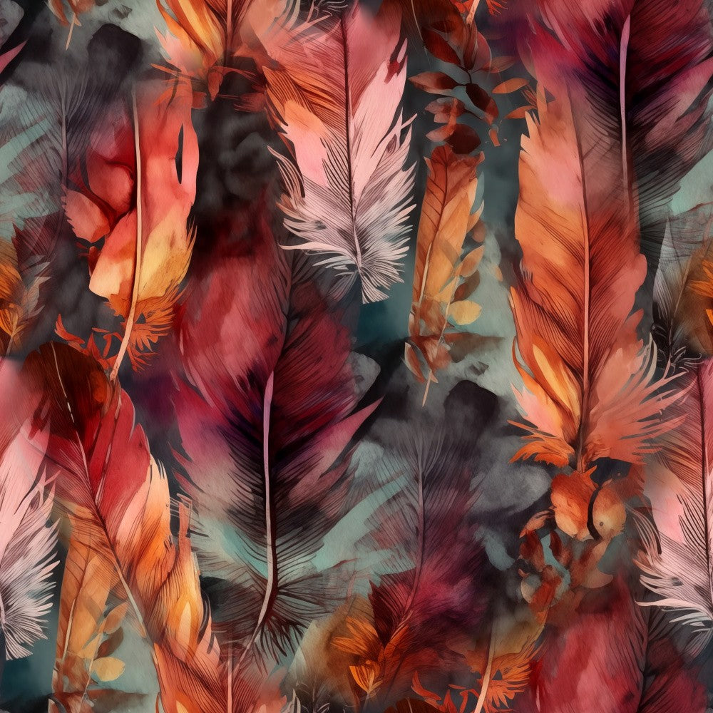 Watercolor Feathers 29
