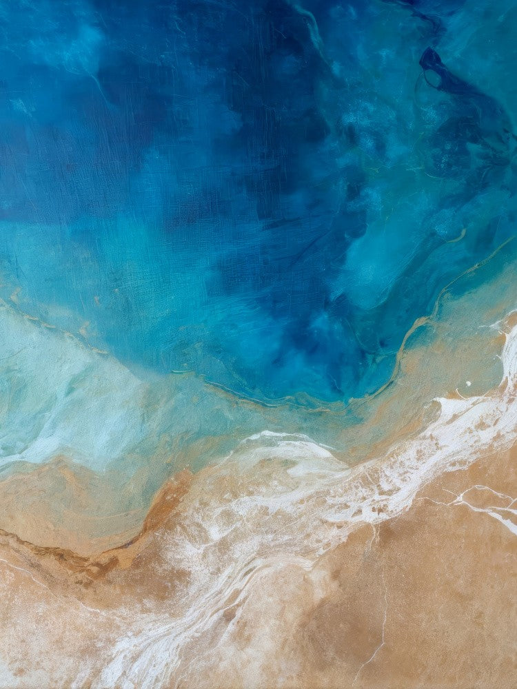 Aerial View Of A Coastline