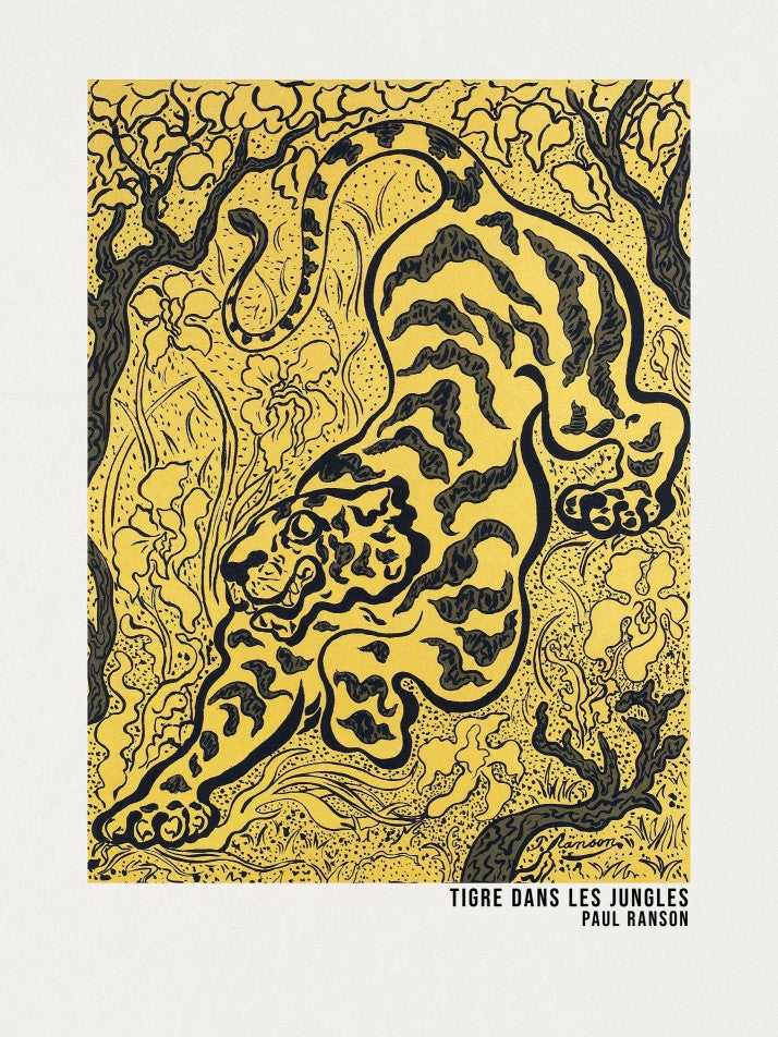 Tigre Dans Les Jungles Poster